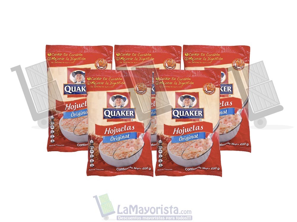 AVENA QUAKER HOJUELA 200gr.
