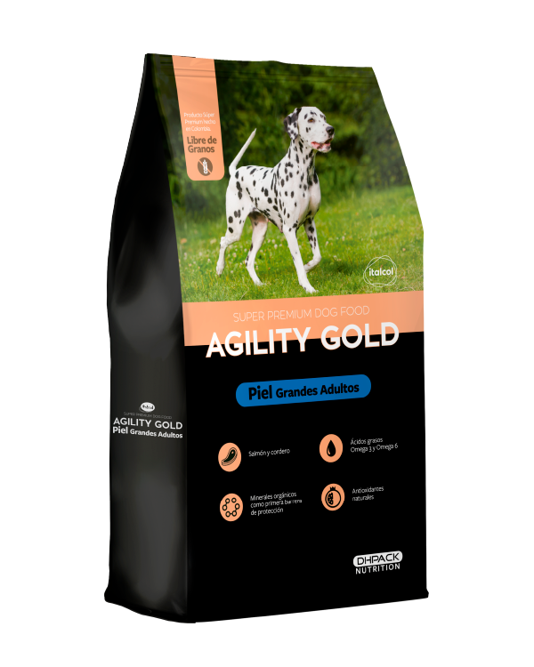 Agility Gold Piel perros grandes adultos 3 kg