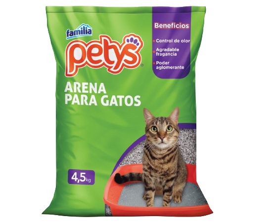 ARENA GATOS PETYS X 4,5 KG