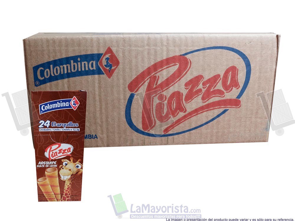 -Al por mayor- Barquillo Jirafa Piazza Arequipe *148G