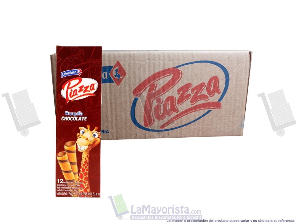 BARQUILLO JIRAFA PIAZZA CHOCOLATE
