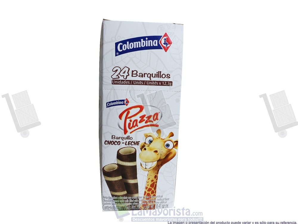 BARQUILLO JIRAFA PIAZZA CHOCO-LECHE
