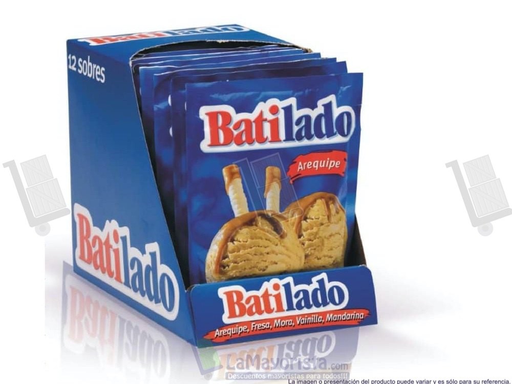 -Al por mayor- Batilado Arequipe X82Gr.