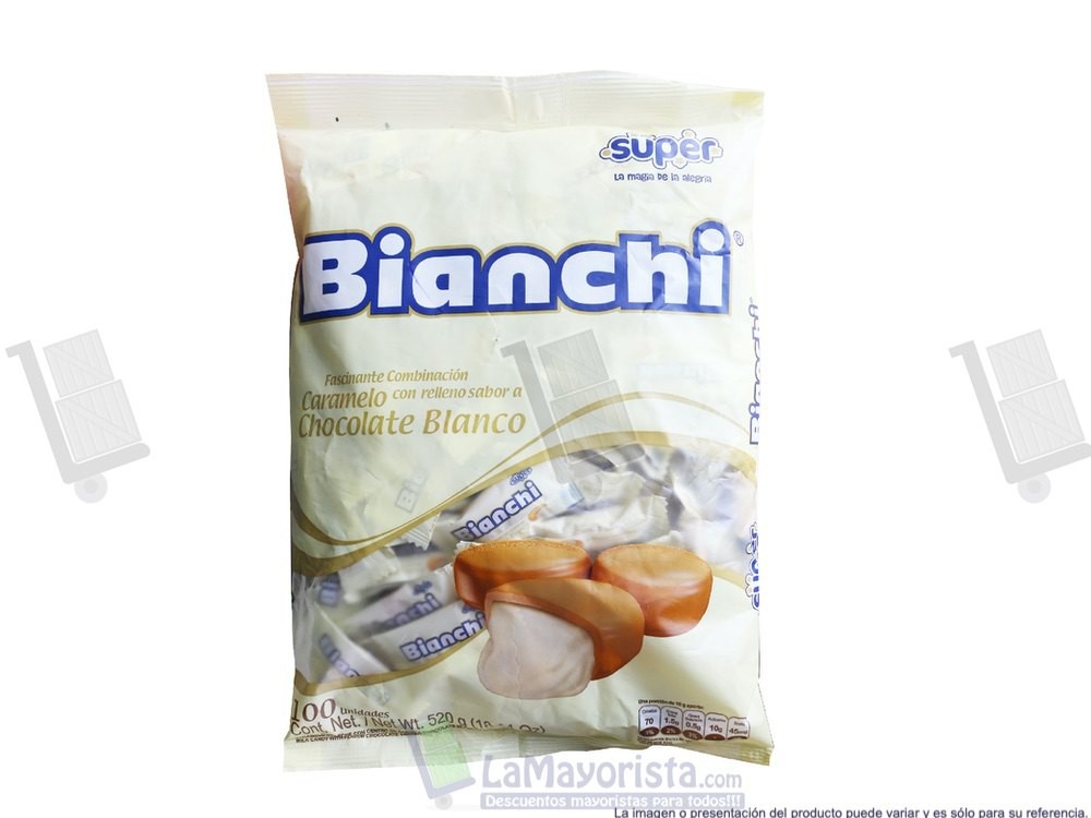 Bianchi Chocolate Blanco x100 unidades