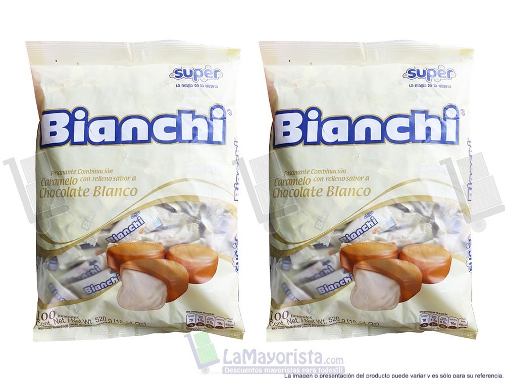 Bianchi Chocolate Blanco x100 unidades