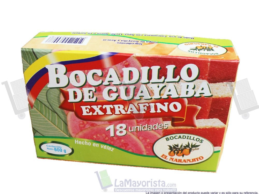 BOCADILLO EXTRAFINO X18 UNIDADES