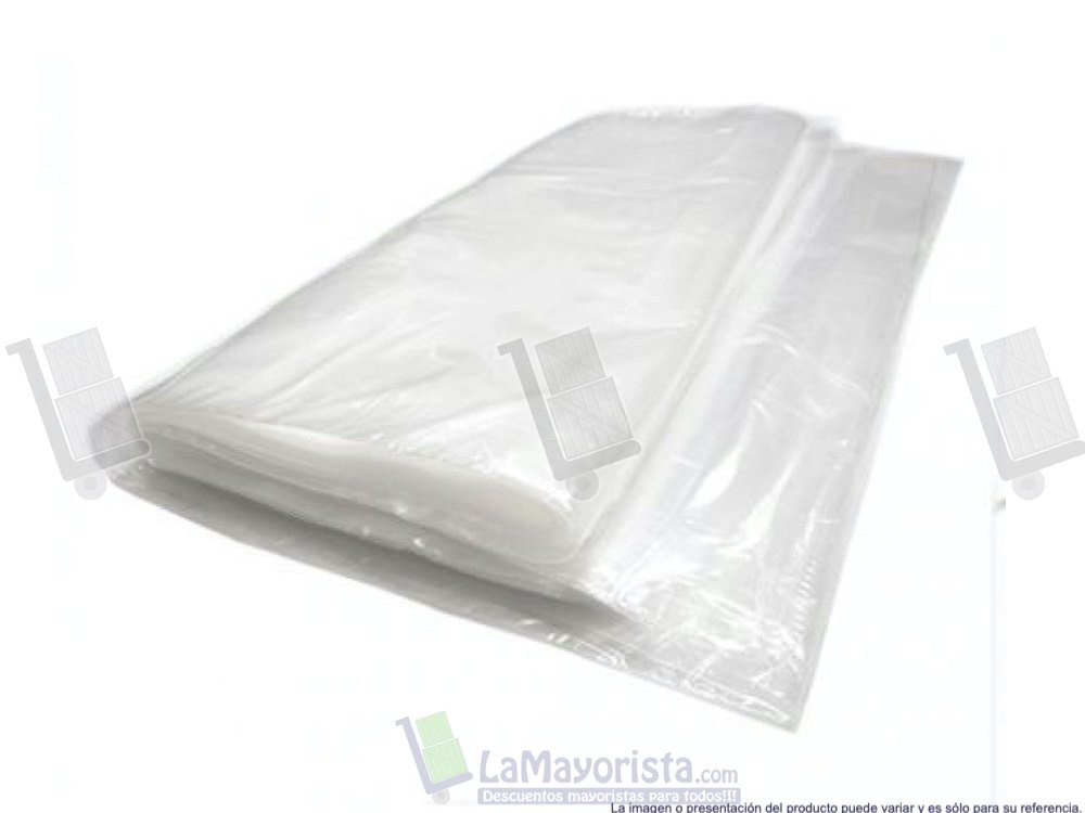 BOLSA 10X14 TRANSPARENTE EN ALTAx100UND