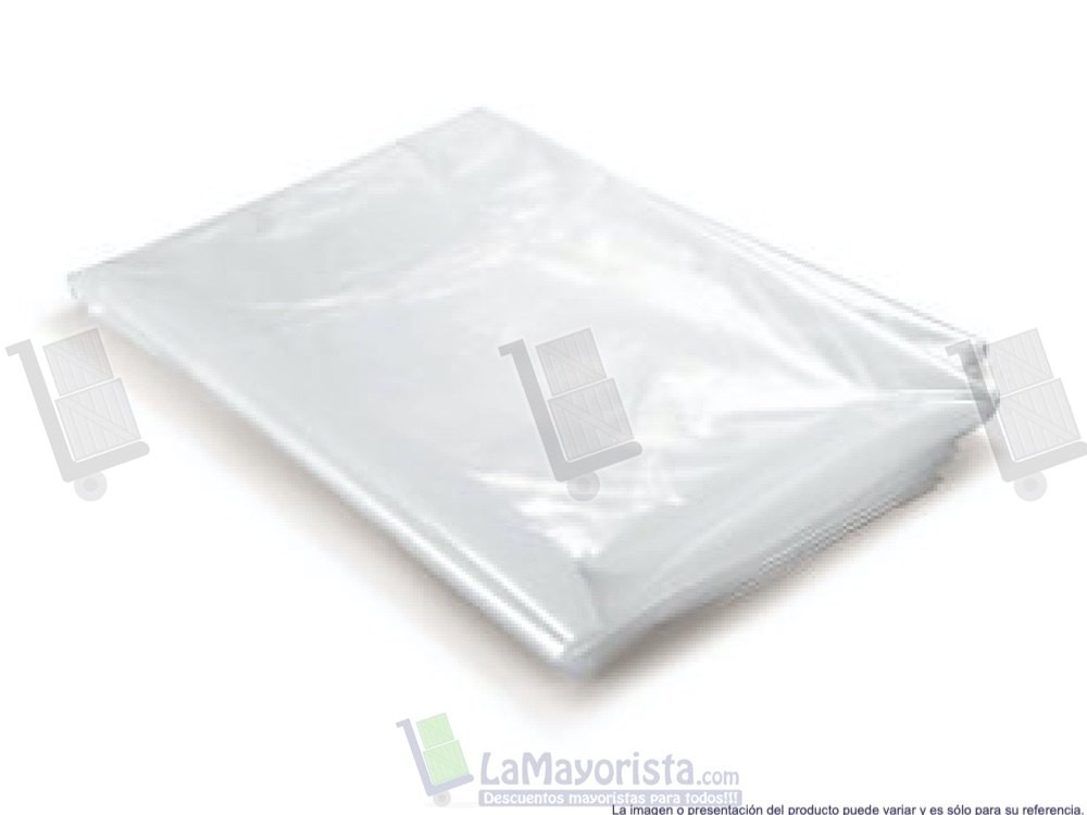 BOLSA 12X16 TRANSPARENTE EN ALTAx100UND