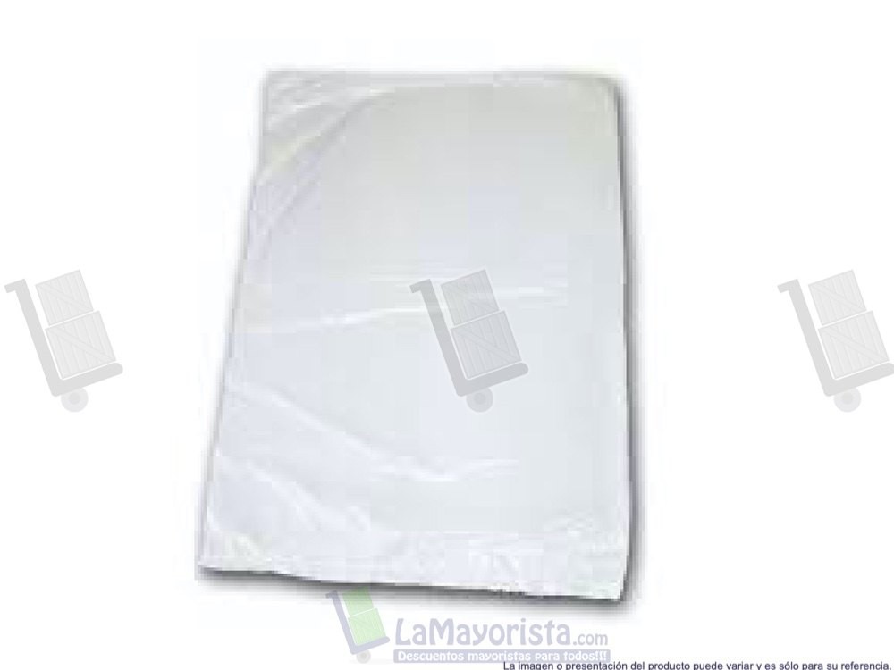 -Al por mayor- Bolsa 14X20 Blanca x 100
