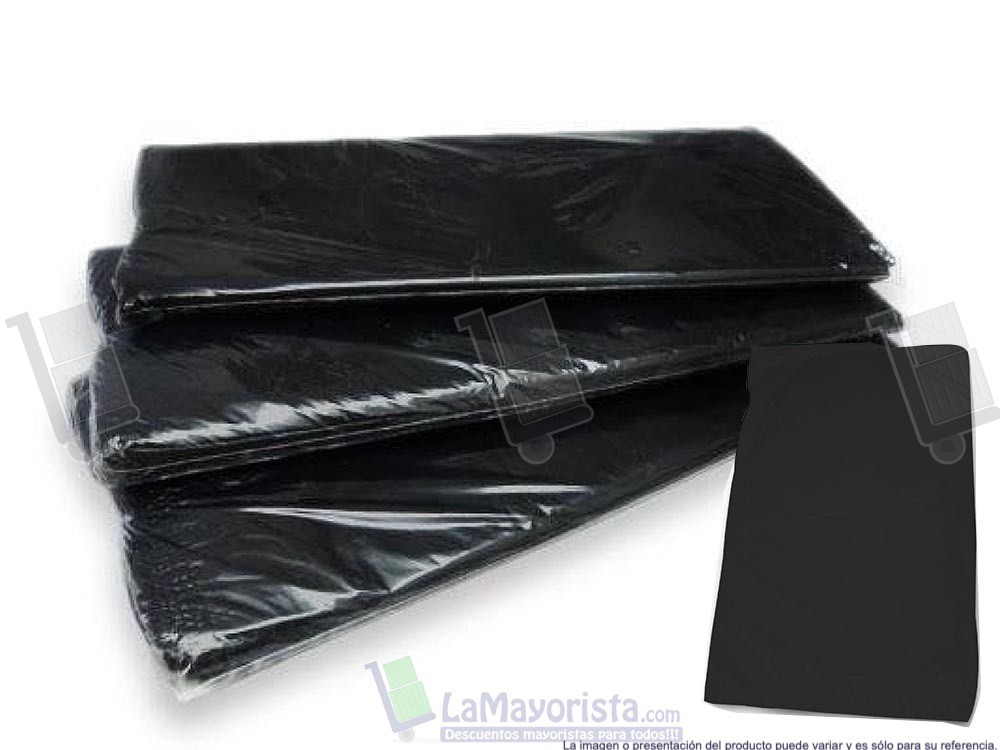 BOLSA 6X8 NEGRA X 100 UND