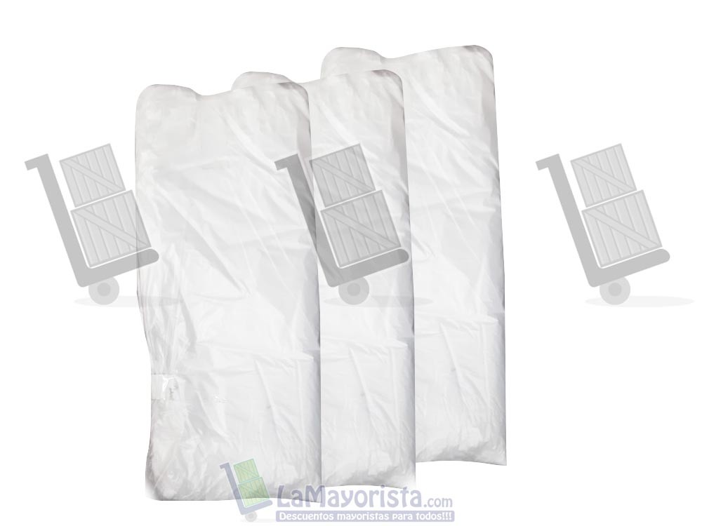 BOLSA 7X10 TRANSPARENTE EN ALTAx100UND