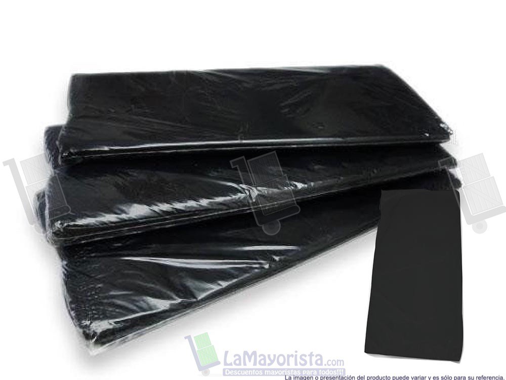 BOLSA 7X10 NEGRA X 100 UND