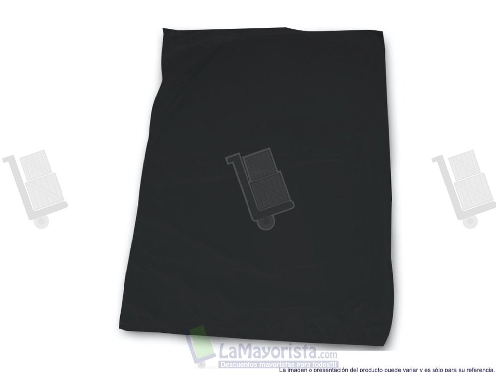 BOLSA 8X12 NEGRA X 100 UND