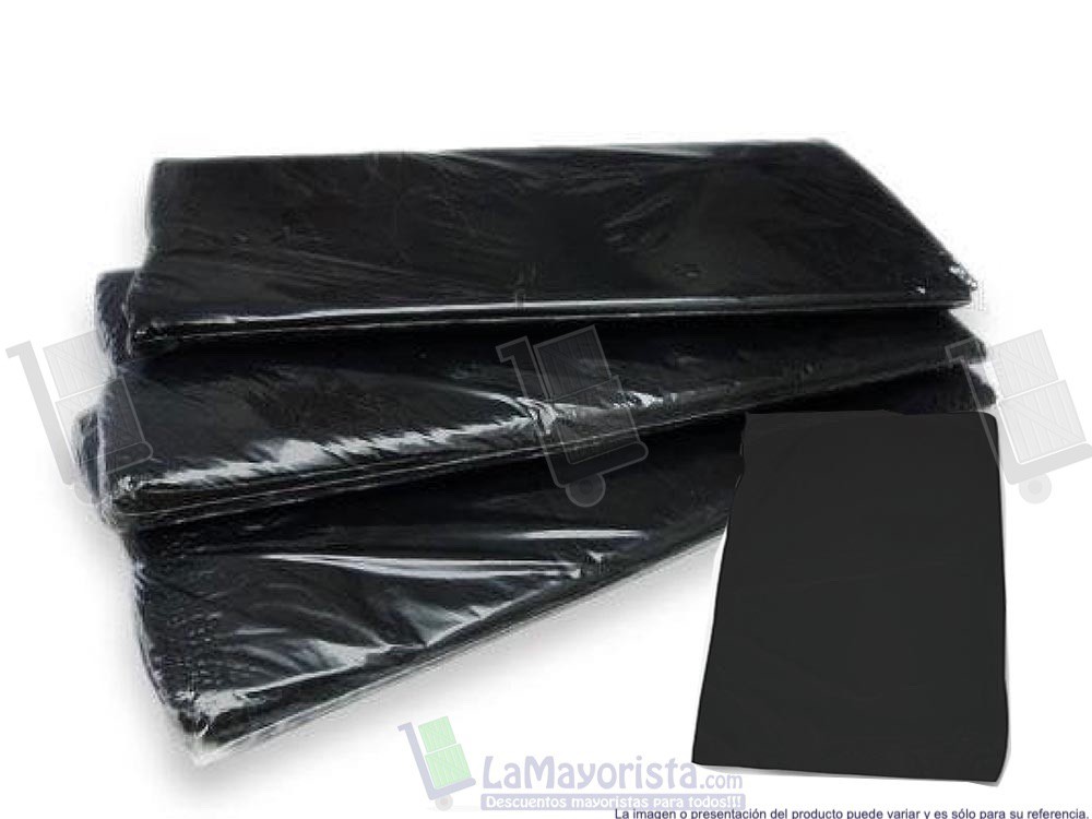 BOLSA 8X12 NEGRA X 100 UND