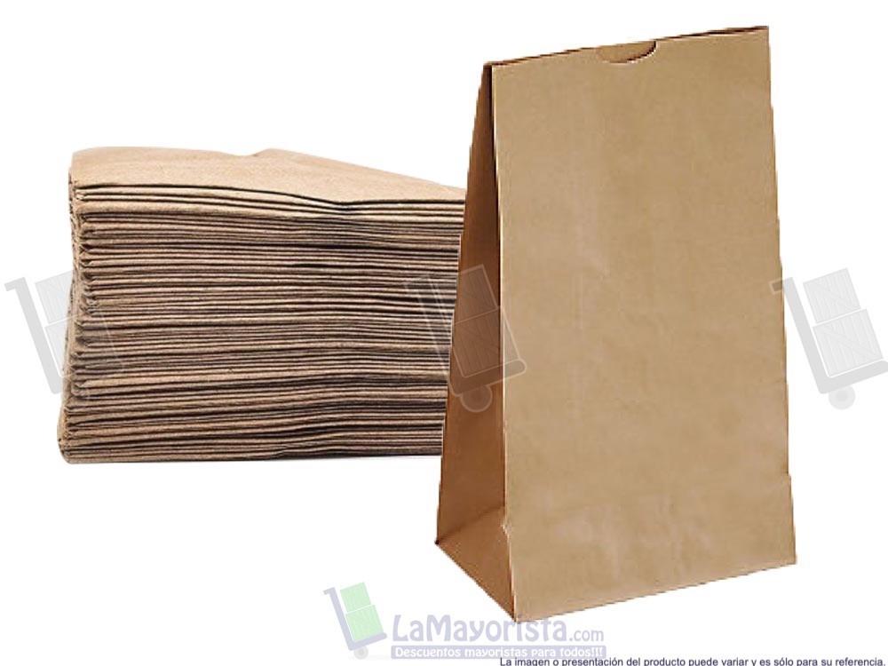 -Al por mayor- Bolsa Papel 3 Libra X500