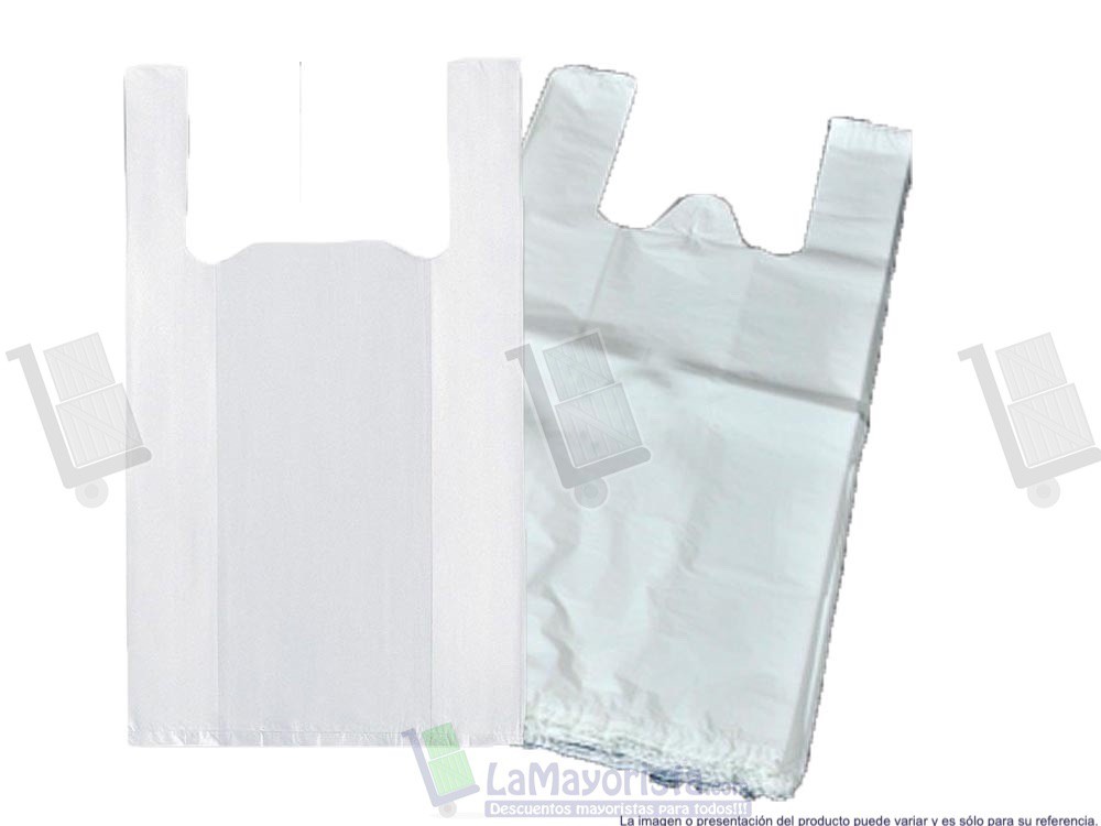 BOLSA T15 BLANCA X 100 UNIDADES