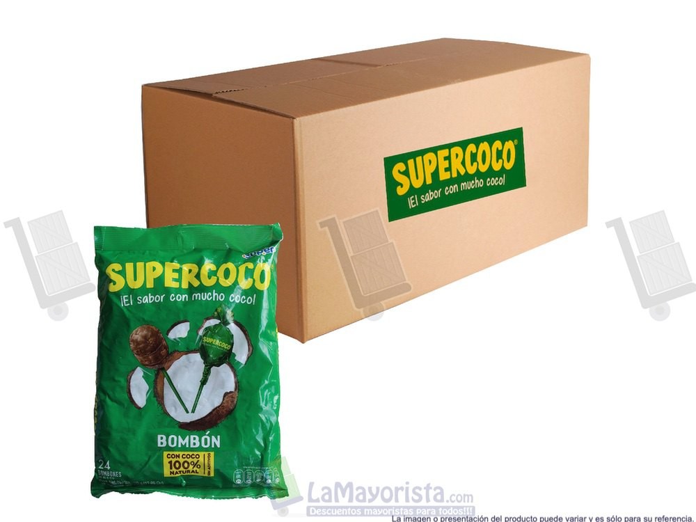 -Al por mayor- Bombon Supercoco x 24 unidades