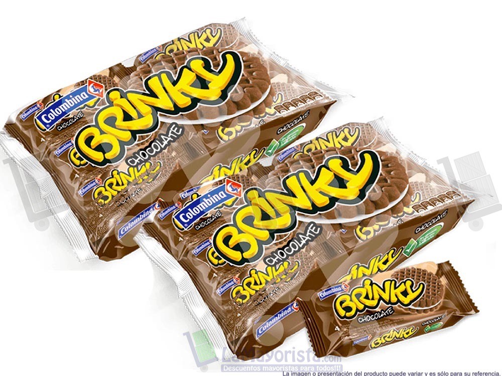 -Al por mayor- Brinky Chocolate X10 unidades