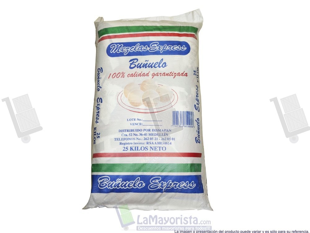 BUÑUELO EXPRESS X 25 KILOS