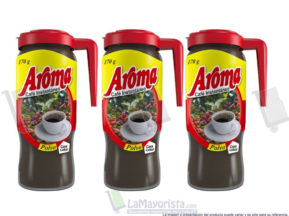 CAFE AROMA SOLUBLE  X170gr.