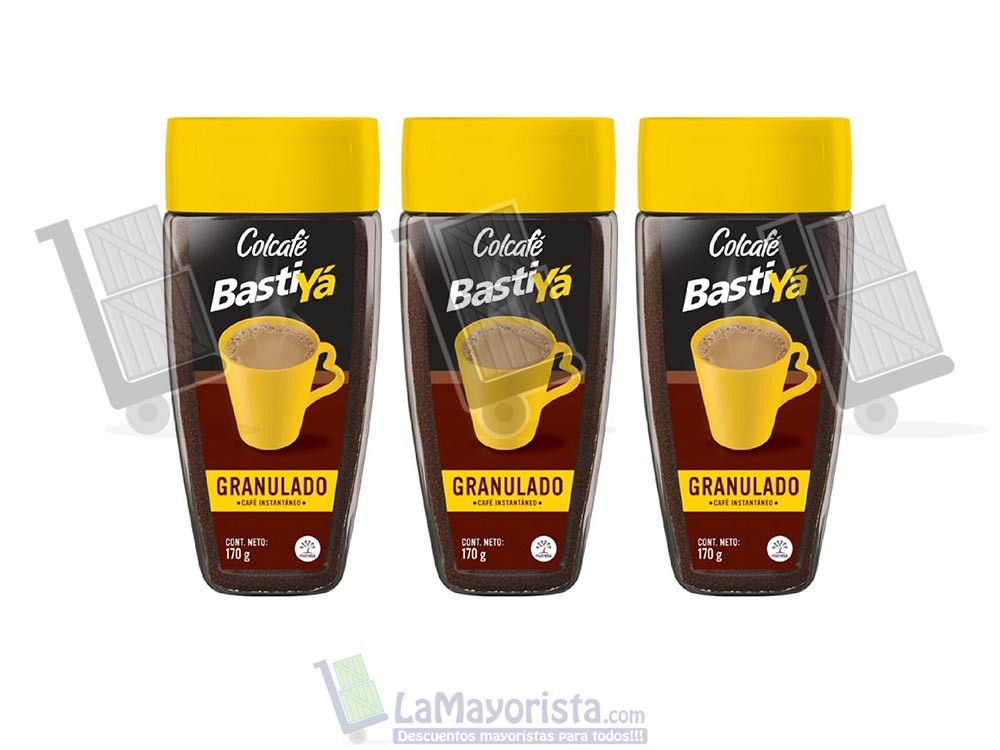 -Al por mayor- Cafe Bastiya X 170 Gramos