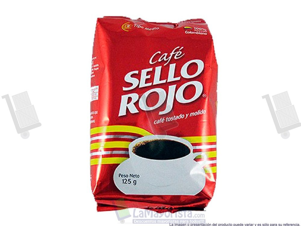 CAFE SELLO ROJO 125