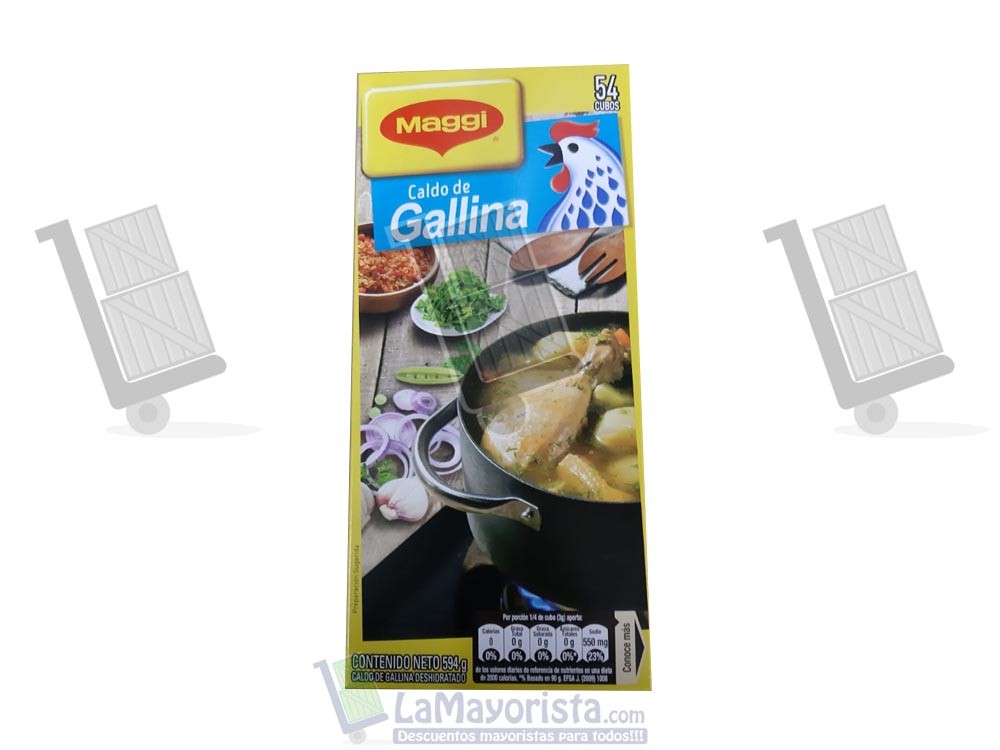 CALDO MAGGI X54 CUBOS