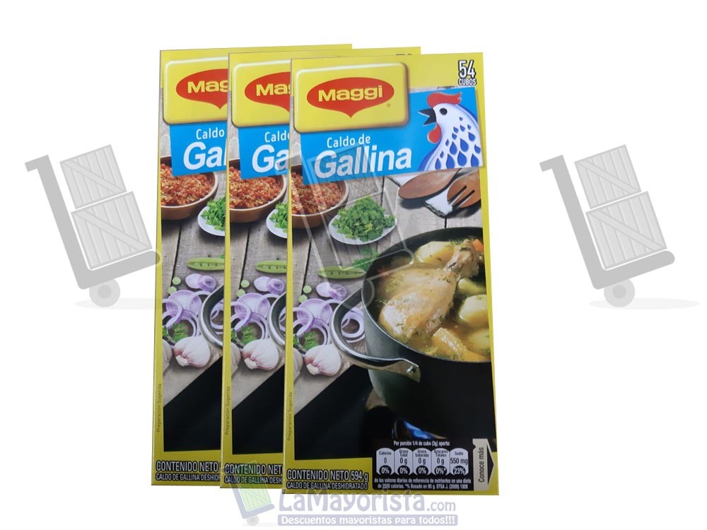 CALDO MAGGI X54 CUBOS