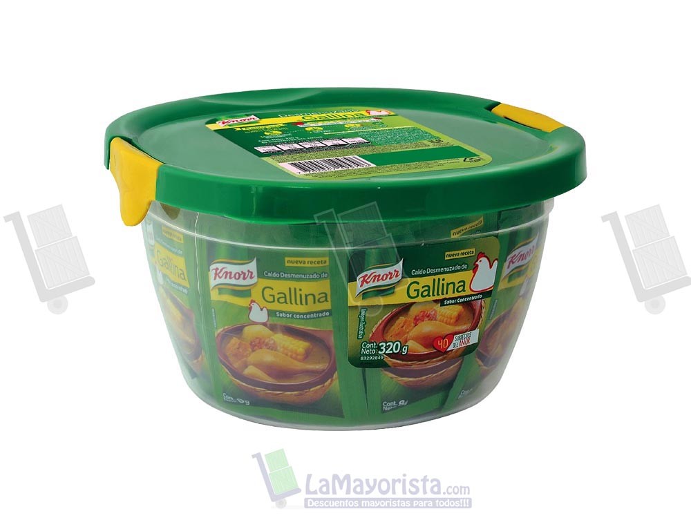 CALDO KNORR TARRO X 40 DESMENUZADO