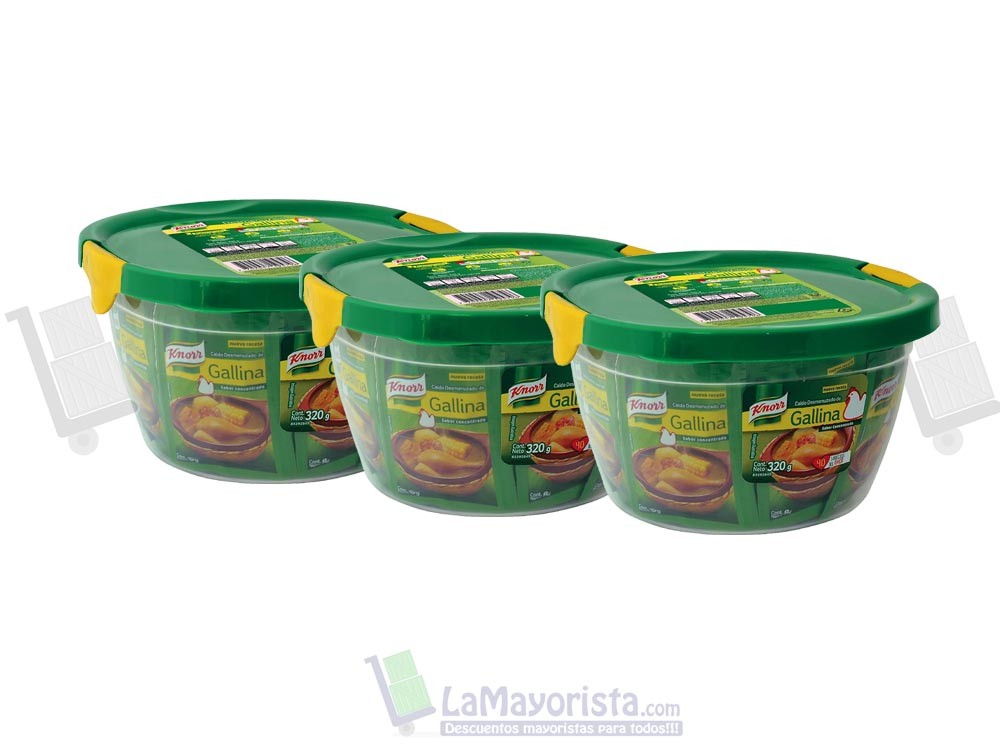 CALDO KNORR TARRO X 40 DESMENUZADO