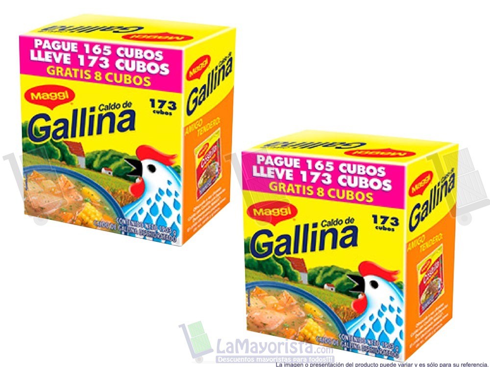 -Al por mayor- Caldo Maggi X 165 Cubos