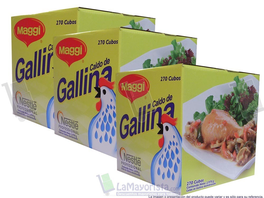 -Al por mayor- Caldo Maggi X 270 Cubos
