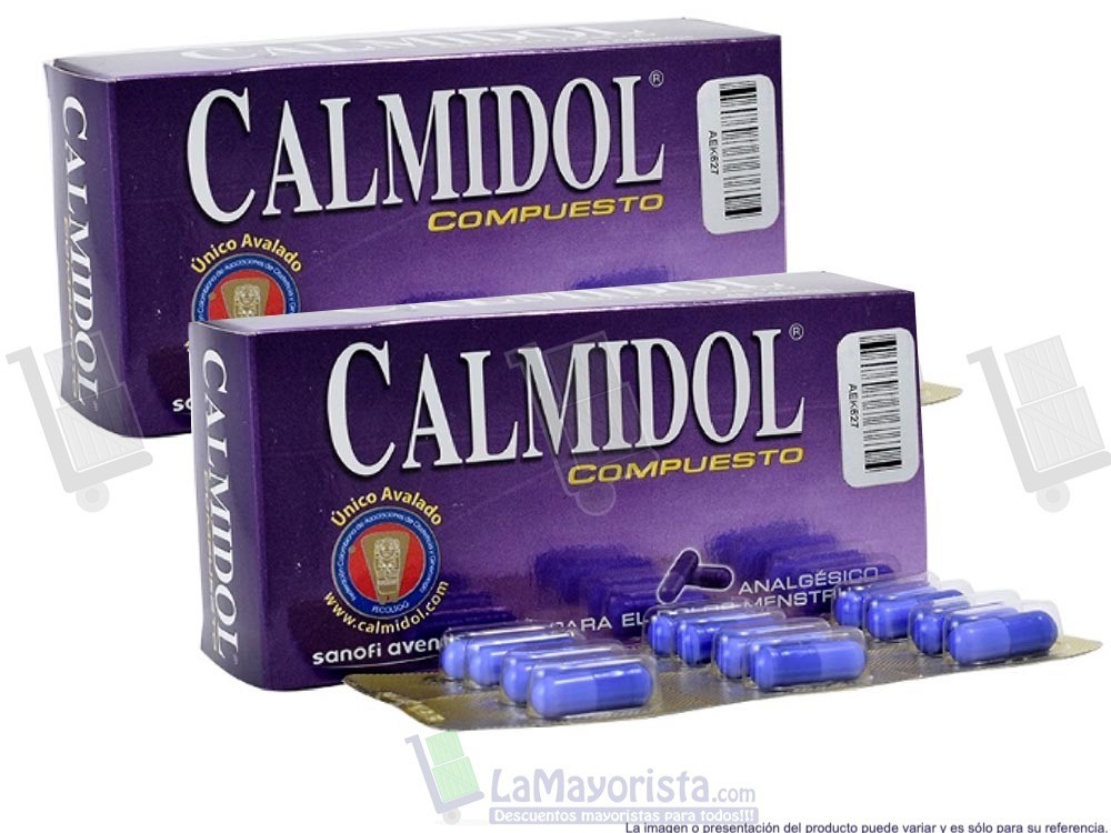 -Al por mayor- Calmidol Compuesto x48unidades