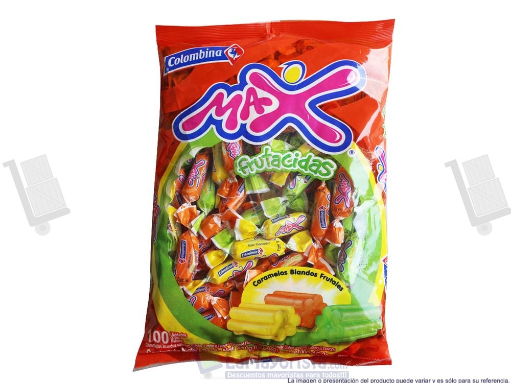 CARAMELO MAX FRUTIACIDAS
