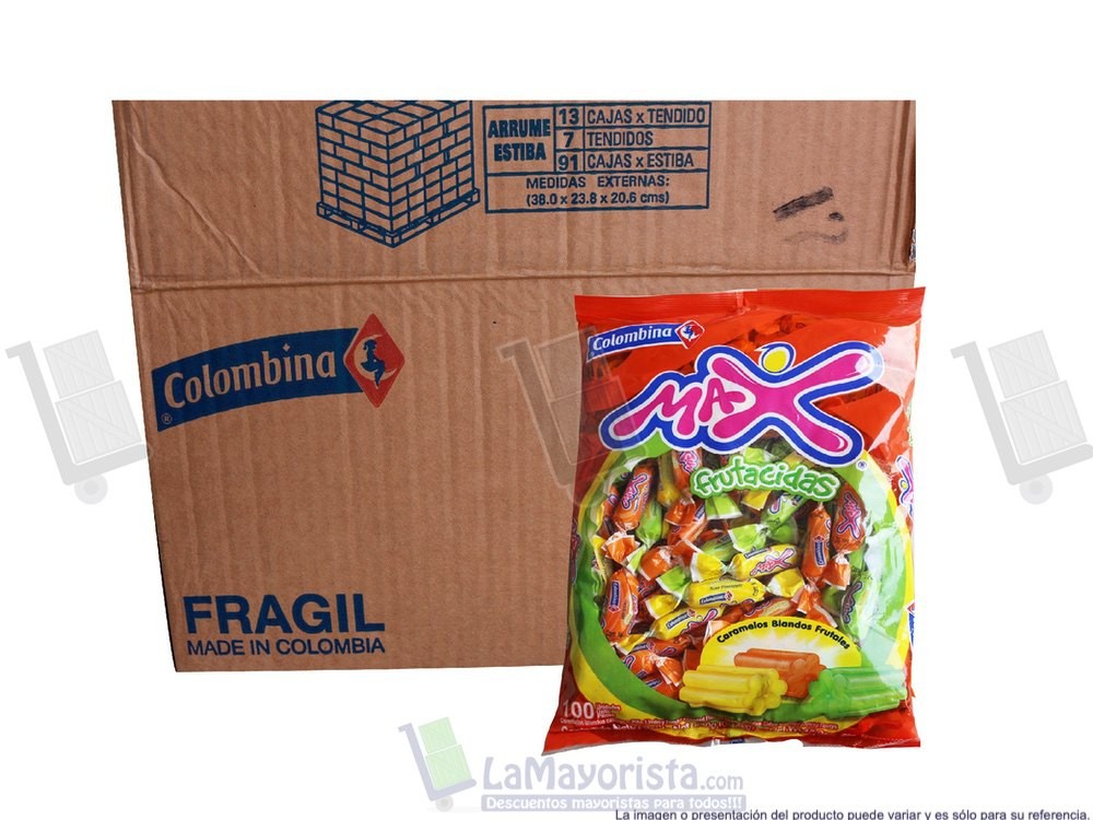 CARAMELO MAX FRUTIACIDAS