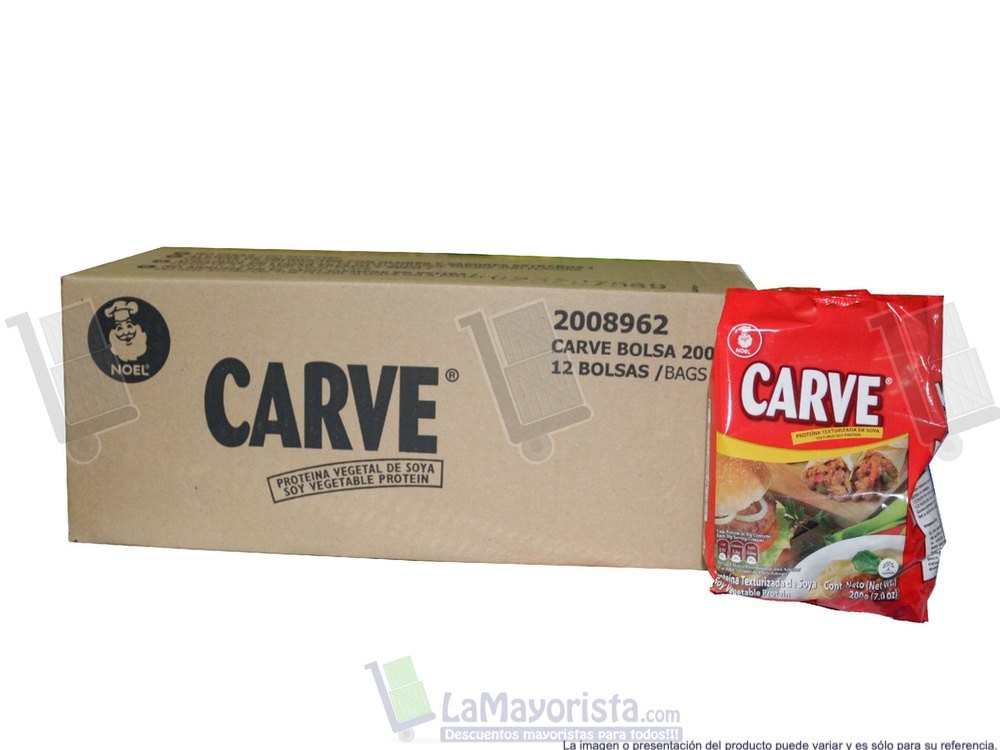 -Al por mayor- Carve X200 Gramos