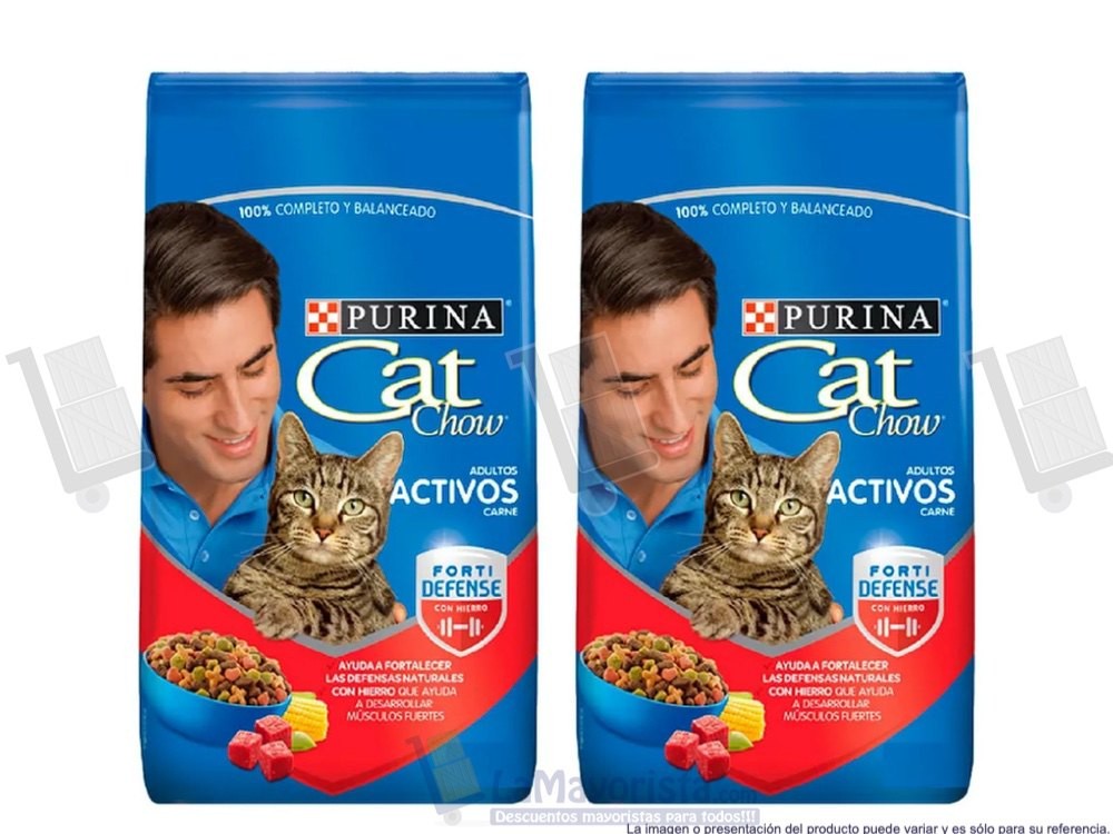 CAT CHOW ADULTO ACTIVOS  X500gr.