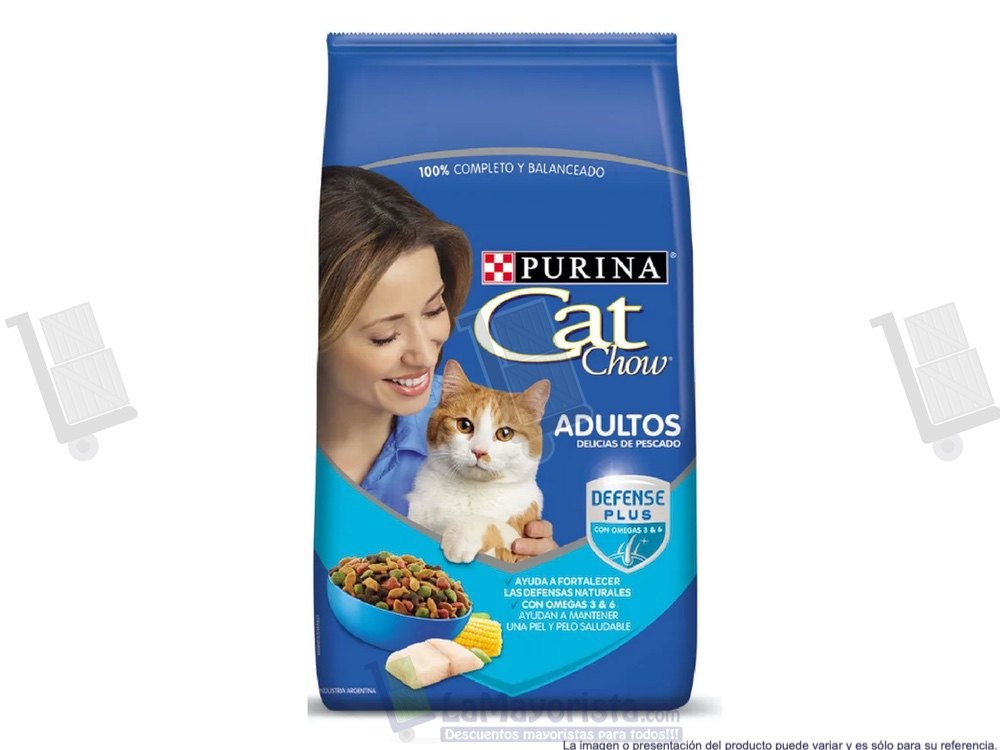 CAT CHOW ADULTO PESCADO X500gr.