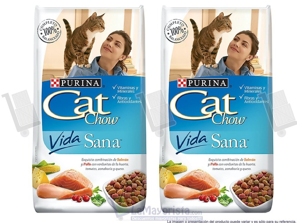 CAT CHOW ADULTO VIDA SANA X450gr.