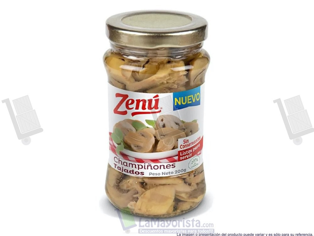 -Al por mayor- Champiñon Zenu 200Gr enlatado
