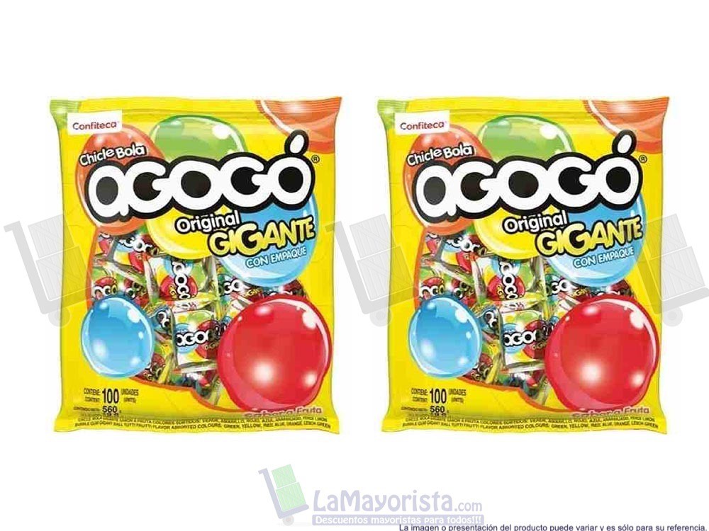 CHICLE AGOGO  X 100