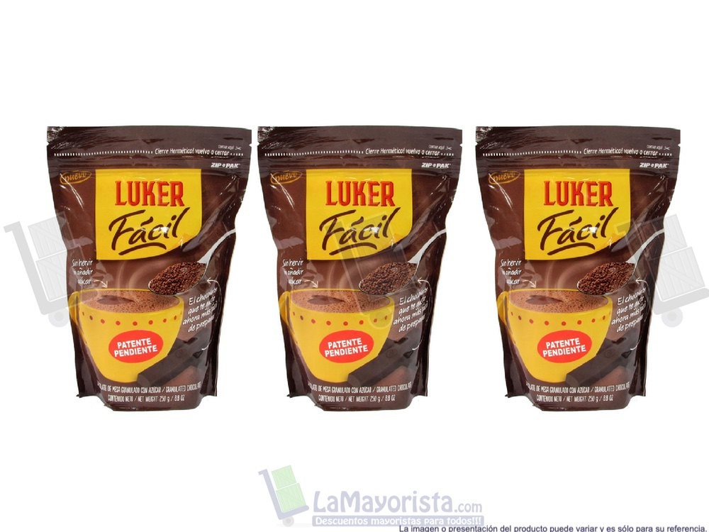 CHOCOLATE LUKER FACIL X250gr.