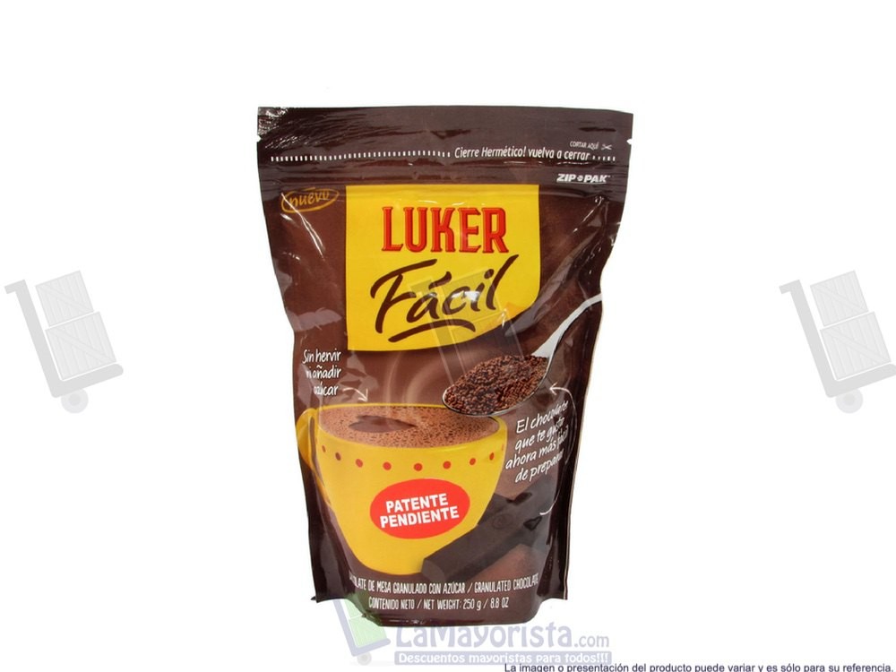 CHOCOLATE LUKER FACIL X250gr.