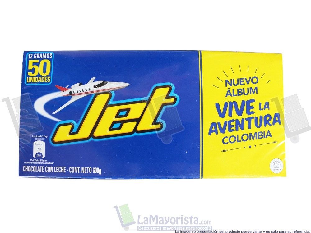 CHOCOLATINA JET # 1 X50