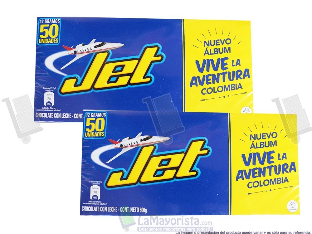 CHOCOLATINA JET # 1 X50