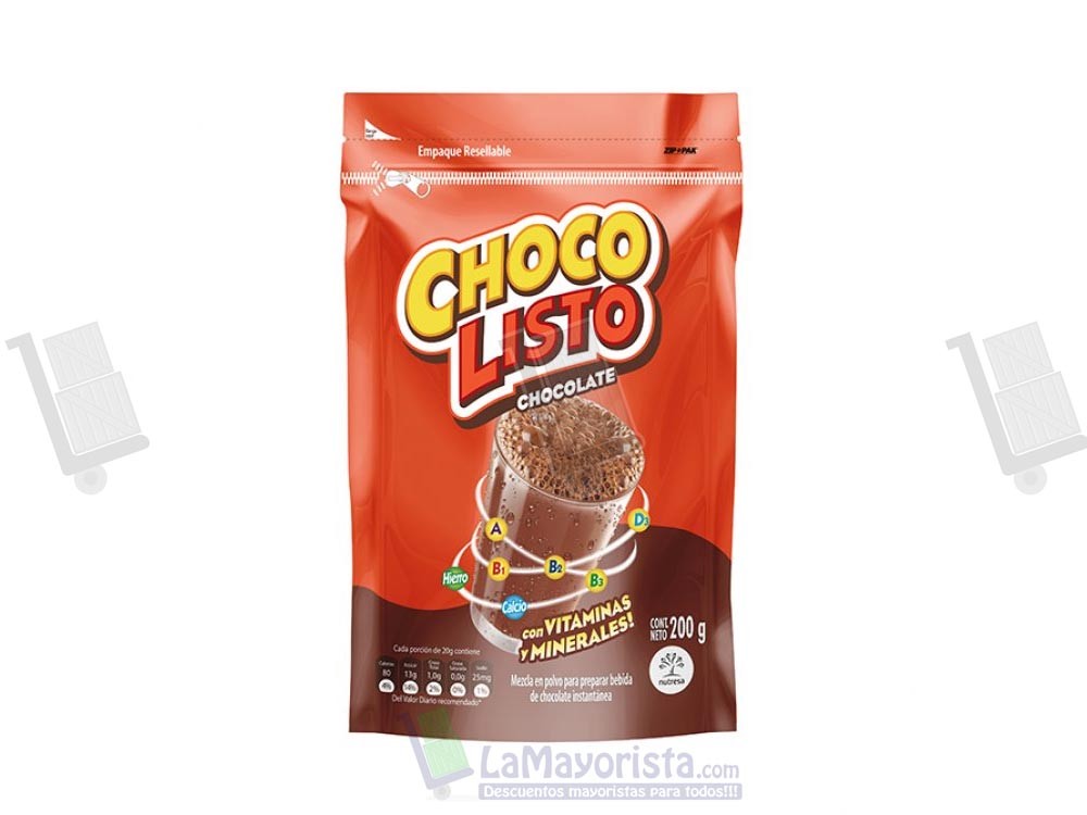 CHOCOLISTO DOYPAC X 200gr.