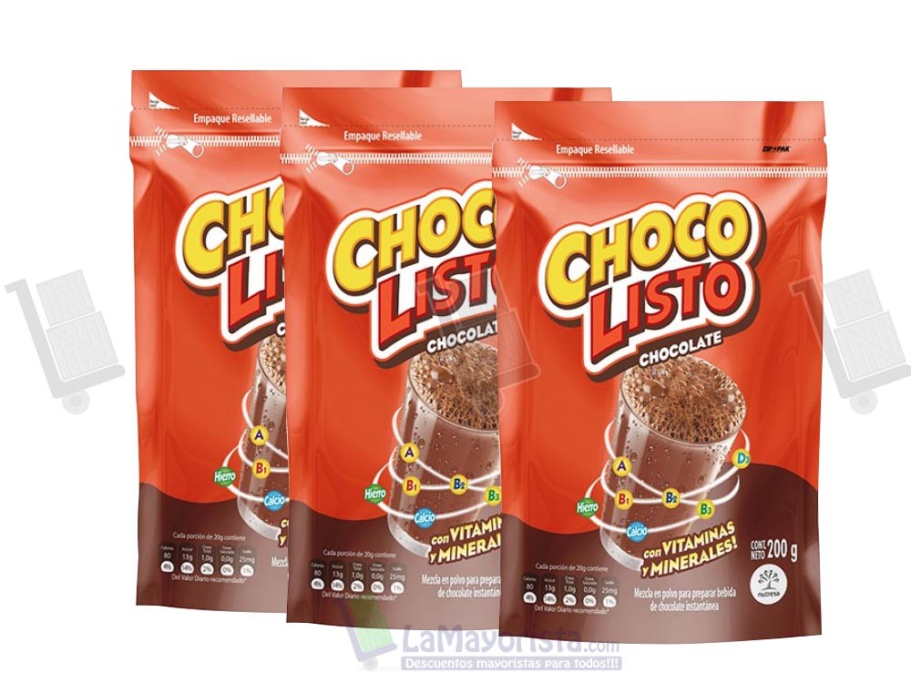 CHOCOLISTO DOYPAC X 200gr.