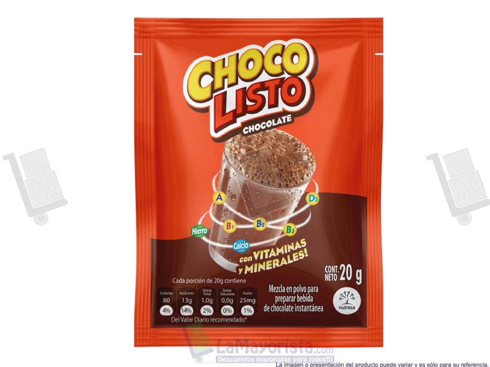 CHOCOLISTO RISTRA 18 X20gr