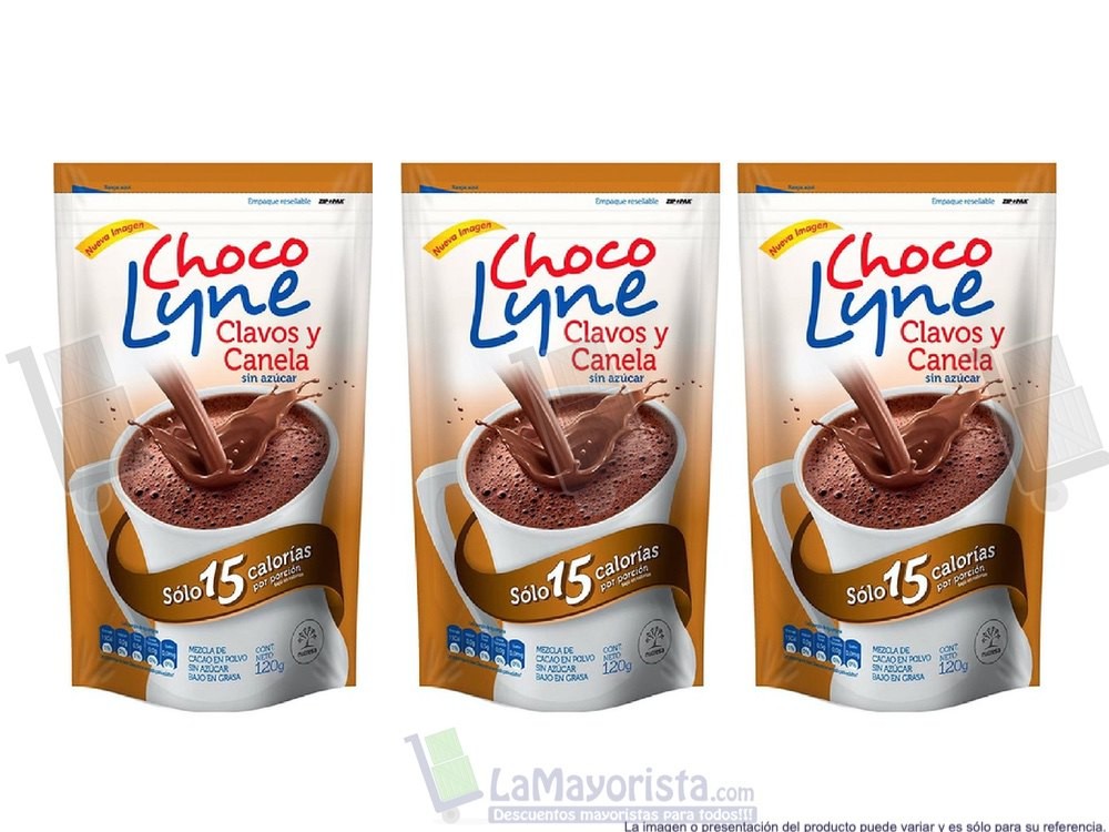 CHOCOLYNE CLAVOS Y CANELA DOY PACK 120Gr