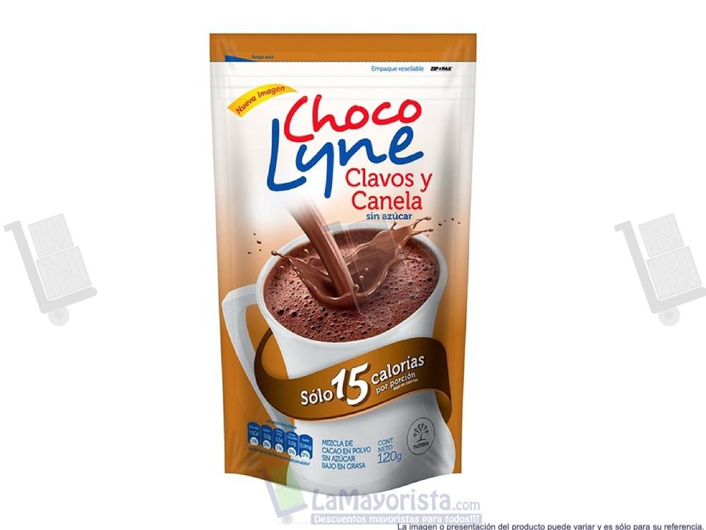 CHOCOLYNE CLAVOS Y CANELA DOY PACK 120Gr